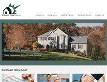 Tablet Screenshot of northeasthome.com